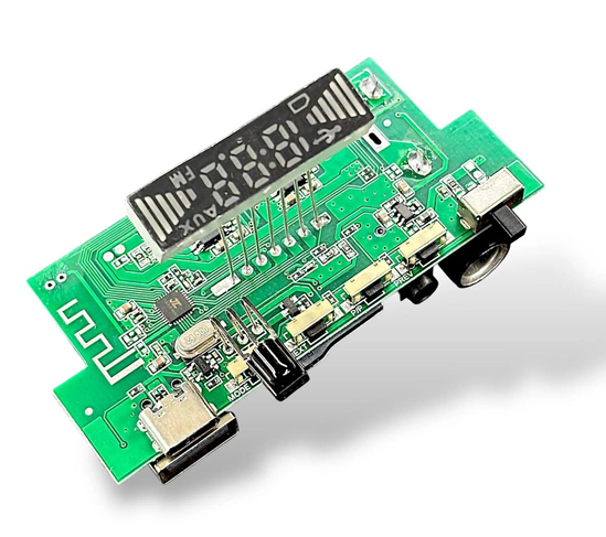 Audio electronics and display circuit boards