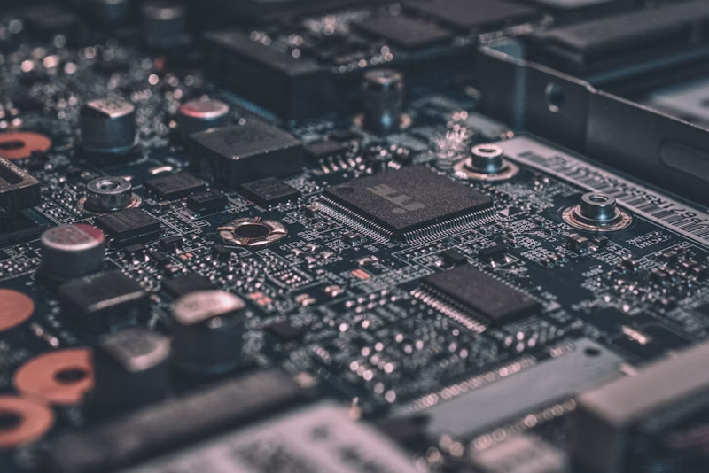 Electronic circuit board and sensor electronics