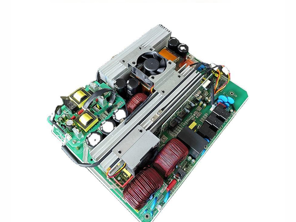 Solar power control and electronic equipment